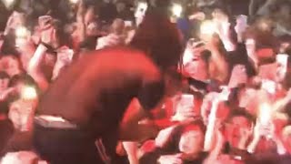 Trippie Redd performs “Poles 1469” by him and Tekashi 6ix9ine in downtown Los Angeles [upl. by Fredenburg]