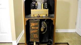 Zenith 8S563 Console Tube Radio [upl. by Aisauqal]