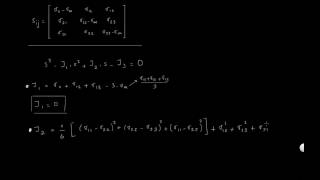 Sapma gerilimi tansörünün sabit katsayıları [upl. by Suirtimed]