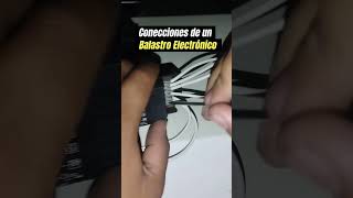 Conecciones de un balastro electrónico [upl. by Lledniw321]