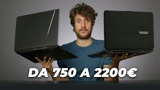 I MIGLIORI PORTATILI DA GAMING  da 750 a 2200â‚¬ [upl. by Relyuhcs361]