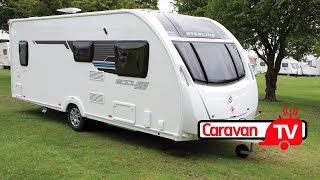 Sterling Eccles Sport 544 2013  caravan review [upl. by Ytak196]