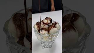 Trying This Amazing Chocolate syrup Rasgulla shorts [upl. by Wettam]