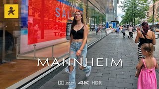 Walking Tour of Mannheim Germany 🇩🇪  Discover the Heart of the RhineNeckar Region [upl. by Patterson374]