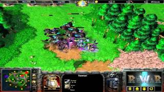 HawkHU vs MachiavelliUD  WarCraft 3 Frozen Throne  RN1882 [upl. by Neehar]