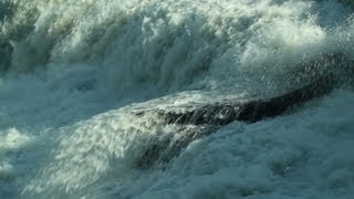 Beachfront BRoll Waterfall Close Up Free to Use HD Stock Video Footage [upl. by Merrily490]