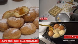 Krofne Receta Orginal Berliner Recipe [upl. by Richy]