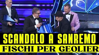 Scopri il Retroscena dei Fischi a Sanremo Non Crederai ai Tuoi Occhi [upl. by Aerehs]