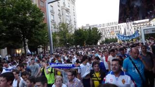 REAL ZARAGOZA MANIFESTACIÓN 17 JULIO 2014 [upl. by Iddo120]