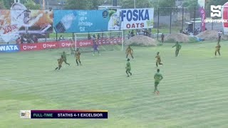 STATHS win 41 vs Excelsior High in RD1 ISSA SBF Manning Cup matchup Match Highlights [upl. by Fini]