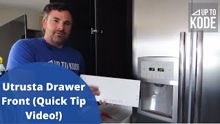 Utrusta Drawer Front Quick Tip Video [upl. by Drahser]