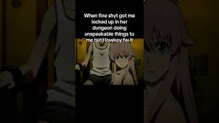 Yuno Gasai is Obsessed With Yukiteru Amano  Mirai NikkiFuture Diary anime [upl. by Mauretta]