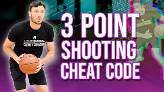 3 Point Shooting CHEAT CODE Make More Three Pointers ☄️ [upl. by Tolland]