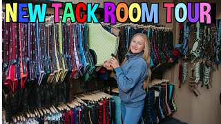 NEW TACK ROOM REVEAL AND FULL TOUR  Its finally finished [upl. by Marba]