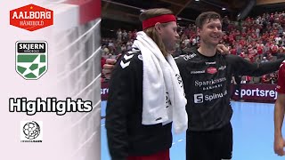 Highlights  Aalborg Håndbold vs Skjern  Denmark Handball League 202324 [upl. by Llehsyt305]