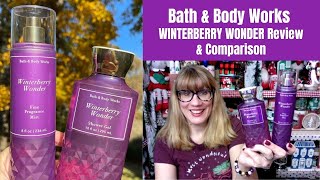 Bath amp Body Works WINTERBERRY WONDER Review amp Comparison [upl. by Ayatnwahs]