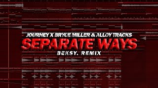 Journey  Separate Ways BEKSY Remix FLP strangerthings [upl. by Niwled665]