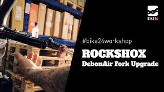 BIKE24 Workshop  RockShox DebonAir Upgrade Kit [upl. by Sax7]