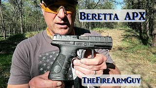 Beretta APX Range Review  TheFireArmGuy [upl. by Ayekal]