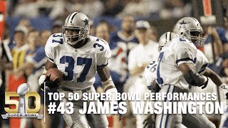 43 James Washington Super Bowl XXVIII Highlights  Top 50 Super Bowl Performances [upl. by Malka466]