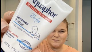 Aquaphor Healing Ointment BABY advanced therapy REVIEW [upl. by Ploss145]