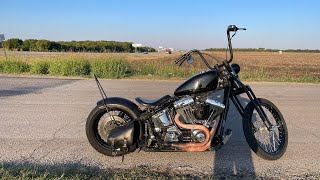 Harley bobber frame off restoration part 1 [upl. by Levania10]