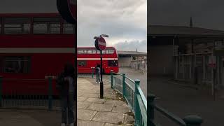 ADL E400 Bodied Dennis Trident in heritage Ribble livery departing from Lancaster Bus Station [upl. by Assirol180]