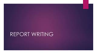 Report Writing  How to write a report  reportwriting creativewriting creativewritingtips [upl. by Cartan]