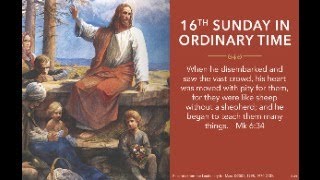 Sixteenth Sunday In Ordinary Time Mass  July 21 2024 [upl. by Ielerol]