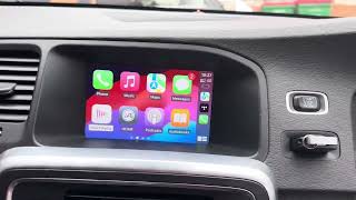 Volvo S60  Apple CarPlay Retrofit  TTW Installations [upl. by Vieva478]