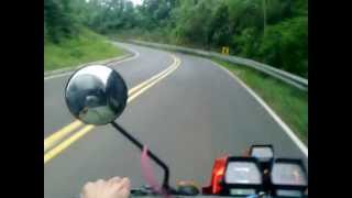 Agrale Elefantré 300 9091 Onboard Cagiva 2 Tempos na estrada [upl. by Alphard481]