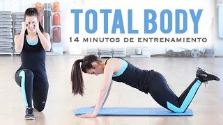 TOTAL BODY TONIFICA TU CUERPO  Ideal para principiantes 14 minutos [upl. by Max]