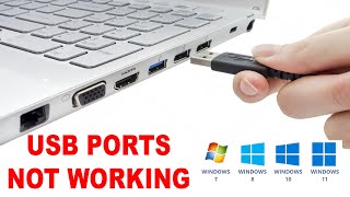 USB Ports not working Windows 11 [upl. by Noguchi]