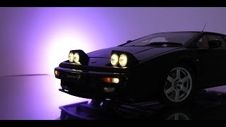 118 diecast AUTOart  Lotus Esprit  Scale Model Car with LED Lights [upl. by Muna]