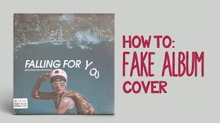 How To Create Fake Vinyl Album Cover [upl. by Ilatfen]