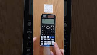 Iteration on the Casio FX991EX Classwiz Calculator  A2 Maths [upl. by Aker]