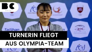 Japanische Turnerin Miyata fliegt aus OlympiaTeam Paris 2024 [upl. by Shena915]