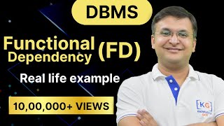 31 Functional Dependency in DBMS  Functional Dependency explained [upl. by Noreh]