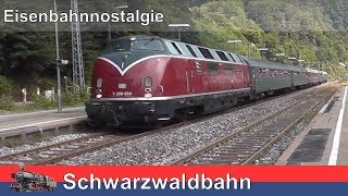 Sonderfahrt mit V200 033 auf der Schwarzwaldbahn [upl. by Cogen894]