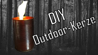 Outdoor Kerze selber machen  auf dem HOBO🔥  Bushcraft [upl. by Lurleen]