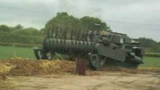 Churchill Toad Mine clearing flail post WW2 [upl. by Aid]