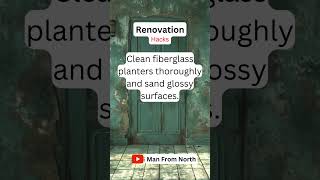 How to Paint Outdoor Fiberglass Planters  Renovation Tips homedecor daytips renovation [upl. by Lipsey691]