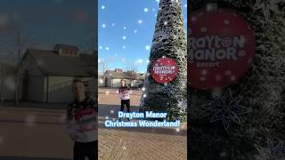 Drayton Manor Christmas Wonderland draytonmanor christmaswonderland hollyjollychristmas shorts [upl. by Ogait]