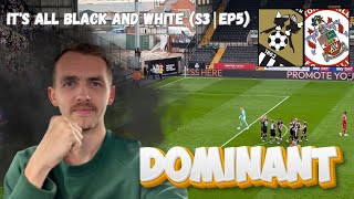 CLASSY NOTTS BREEZE PAST ACCRINGTON  Its All Black and White Matchday Vlog S3EP5 [upl. by Crelin]