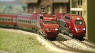 KATO TGV Thalys PBA N scale [upl. by Hazlip]