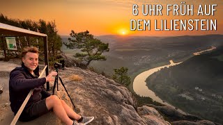 6 Uhr früh auf dem Lilienstein ● Fotografieren in der Sächsischen Schweiz [upl. by Nwahsor]