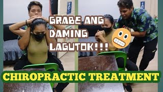 CHIROPRACTIC TREATMENT grabe daming tunog ang lulutong😅 [upl. by Evaleen]