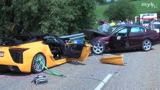 ChefTestingenieur stirbt bei Unfall mit SuperLexus am Nürburgring [upl. by Nosidam]