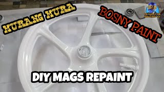 DIY MAGS REPAINT USING BOSNY PAINT [upl. by Nikolaos]