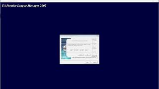 InstallThe FA Premier League Manager 2002 on Window 10 64 bit version Installation [upl. by Nylireg]